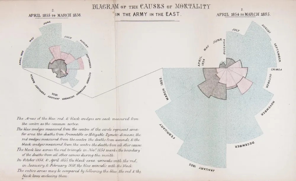 nightingales rose diagram