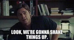 Brad Pitt Shakeup